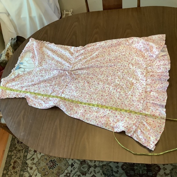 NWOT Draper James Plus Size Size 1 X Pink Flower Print Midi Dress - Picture 10 of 13